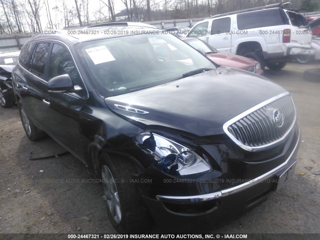 5GAER23768J251435 - 2008 BUICK ENCLAVE CXL BLACK photo 1