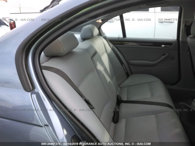 WBAEV33472KL69711 - 2002 BMW 325 I BLUE photo 8