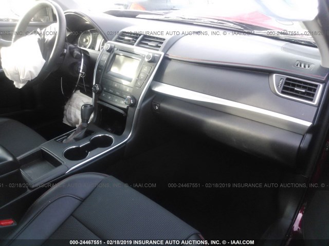 4T1BF1FK5GU519310 - 2016 TOYOTA CAMRY LE/XLE/SE/XSE 红色 照片 5