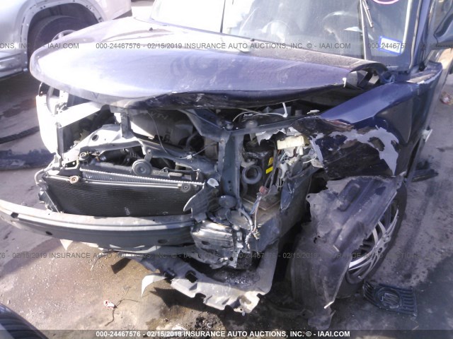 JTLKT324050212507 - 2005 TOYOTA SCION XB BLACK photo 6