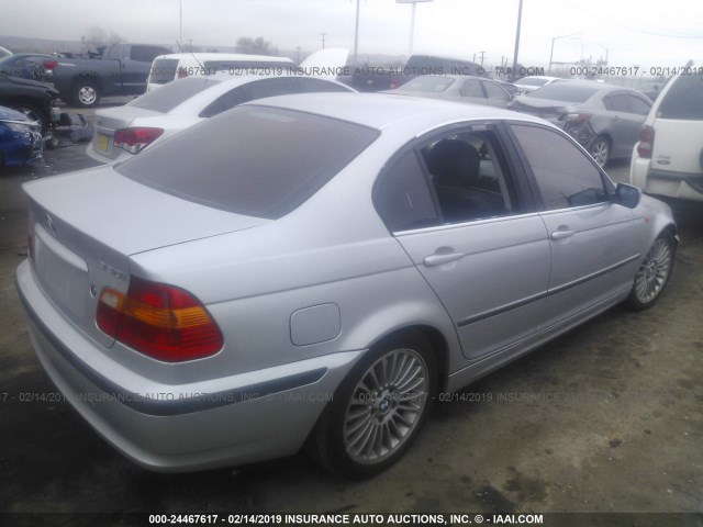 WBAEV53482KM18006 - 2002 BMW 330 I SILVER photo 4