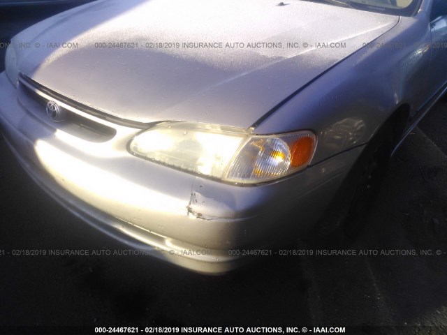 1NXBR12E7WZ037783 - 1998 TOYOTA COROLLA VE/CE/LE Champagne photo 6