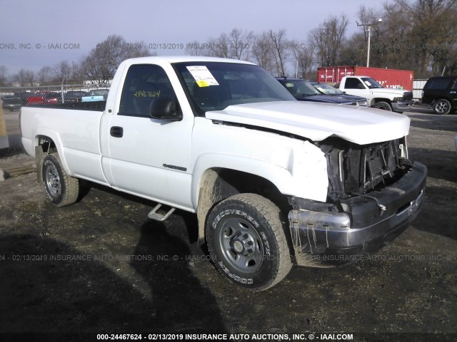 1GCHC24U17E164518 - 2007 CHEVROLET SILVERADO C2500 HEAVY DUTY WHITE photo 1