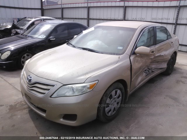 4T4BF3EK4AR014501 - 2010 TOYOTA CAMRY SE/LE/XLE 棕色 照片 2