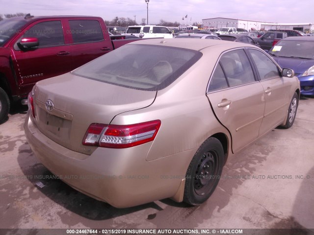 4T4BF3EK4AR014501 - 2010 TOYOTA CAMRY SE/LE/XLE 棕色 照片 4
