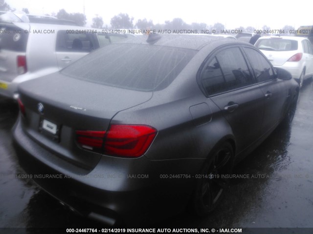 WBS8M9C56J5J79502 - 2018 BMW M3 GRAY photo 4