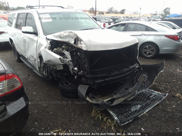 1GNSCHKC6GR444292 - 2016 CHEVROLET SUBURBAN C1500 LT WHITE photo 1