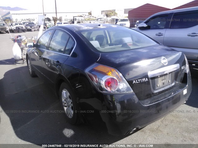 1N4AL2AP4BN424599 - 2011 NISSAN ALTIMA S 黑色 照片 3