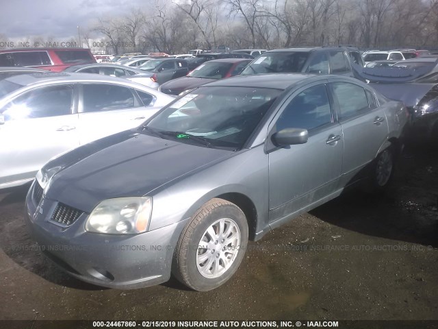 4A3AB56F76E045694 - 2006 MITSUBISHI GALANT ES PREMIUM/LS PREMIUM GRAY photo 2