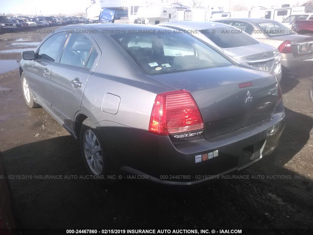 4A3AB56F76E045694 - 2006 MITSUBISHI GALANT ES PREMIUM/LS PREMIUM GRAY photo 3