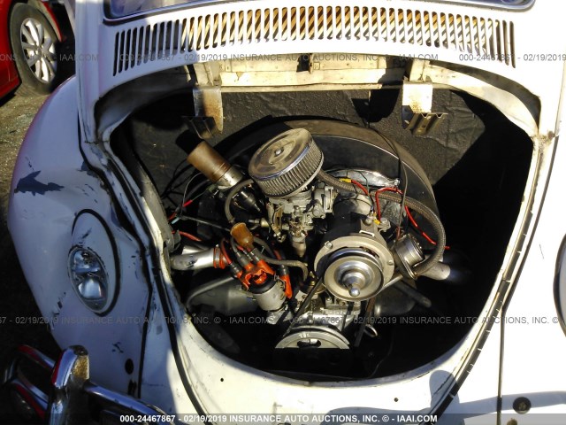 116256816 - 1966 VOLKSWAGEN BEETLE WHITE photo 10