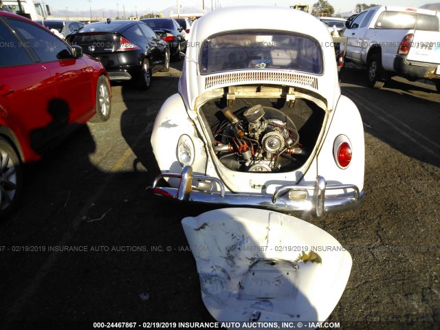 116256816 - 1966 VOLKSWAGEN BEETLE WHITE photo 6