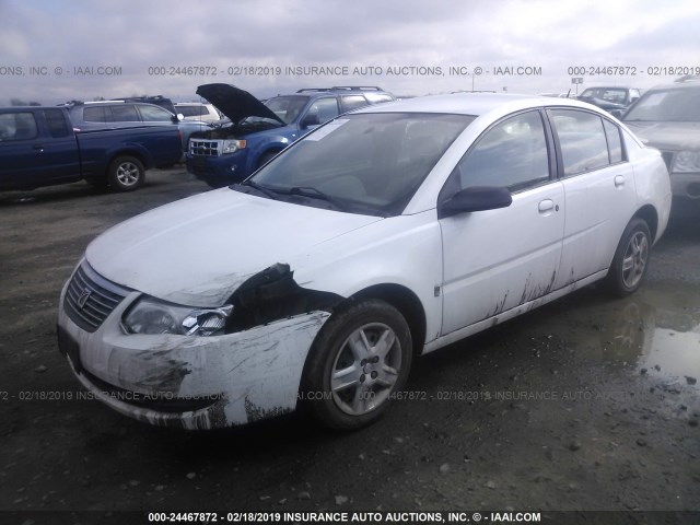 1G8AJ55F87Z136419 - 2007 SATURN ION LEVEL 2 白色 照片 2