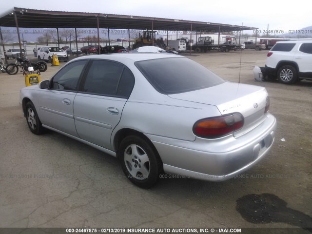 1G1NE52J03M691045 - 2003 CHEVROLET MALIBU LS SILVER photo 3