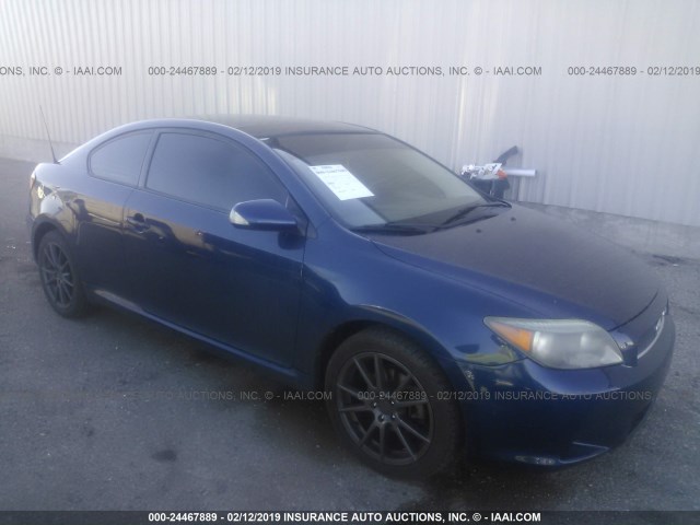 JTKDE177550012799 - 2005 TOYOTA SCION TC მუქი ლურჯი ფოტო 1