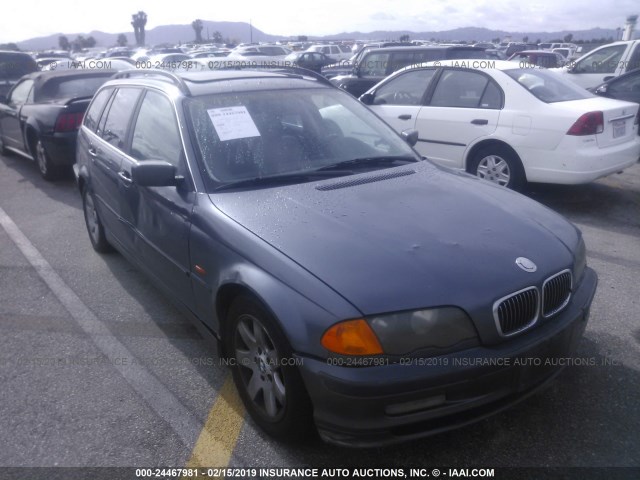 WBAAW33491ET40395 - 2001 BMW 325 IT GRAY photo 1