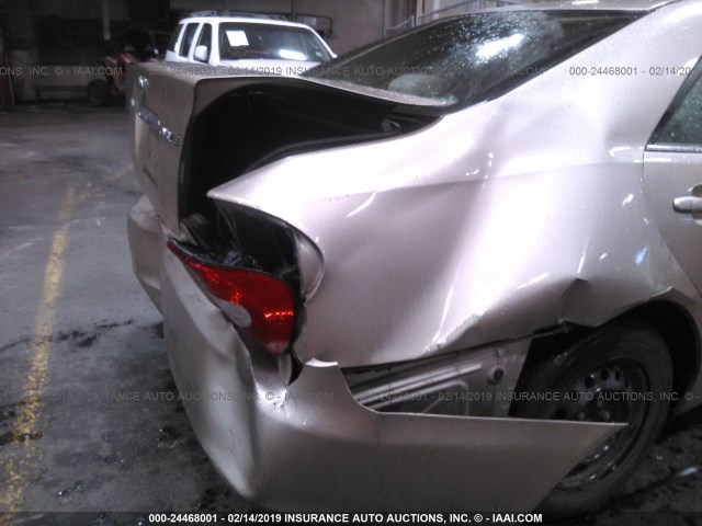 4T1BE32K23U117856 - 2003 TOYOTA CAMRY LE/XLE/SE GOLD photo 6