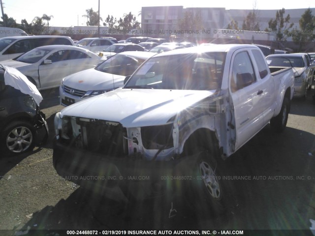 5TFTX4CN6DX027398 - 2013 TOYOTA TACOMA ACCESS CAB თეთრი ფოტო 2