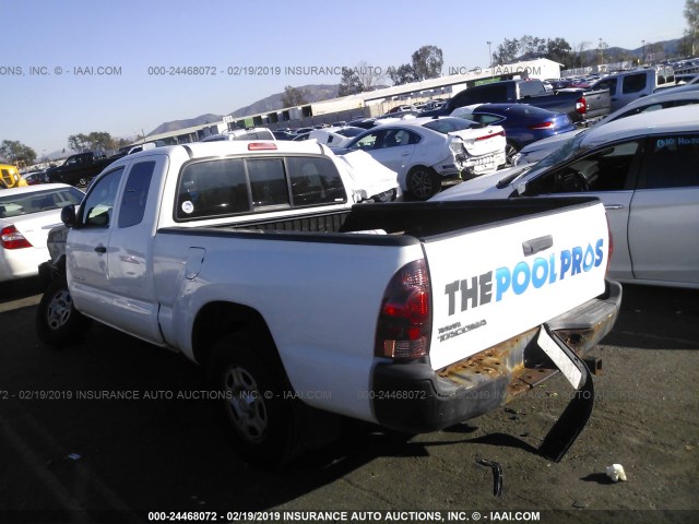 5TFTX4CN6DX027398 - 2013 TOYOTA TACOMA ACCESS CAB თეთრი ფოტო 3