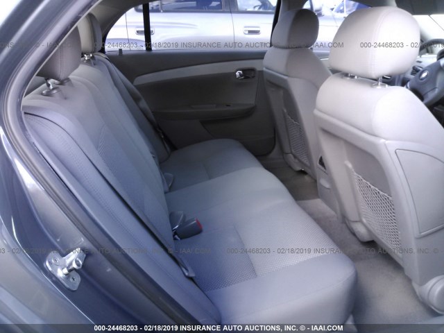 1G1ZG57B28F160910 - 2008 CHEVROLET MALIBU LS GRAY photo 8