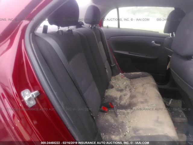 1G1ZC5E03CF293777 - 2012 CHEVROLET MALIBU 1LT 红色 照片 8