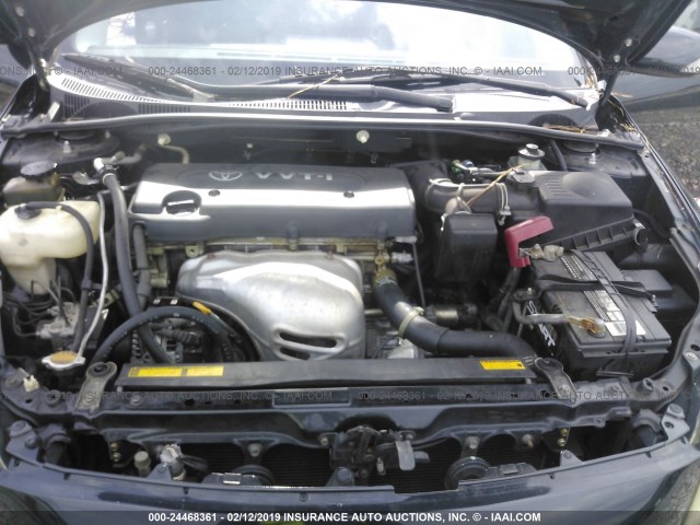 JTKDE167650062953 - 2005 TOYOTA SCION TC შავი ფოტო 10