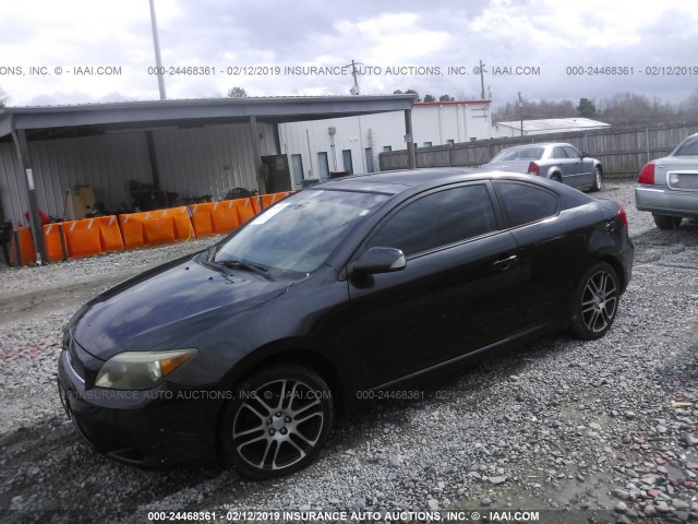 JTKDE167650062953 - 2005 TOYOTA SCION TC შავი ფოტო 2