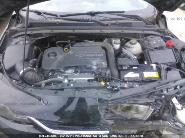 1G1ZC5ST8HF204517 - 2017 CHEVROLET MALIBU LS BLACK photo 10