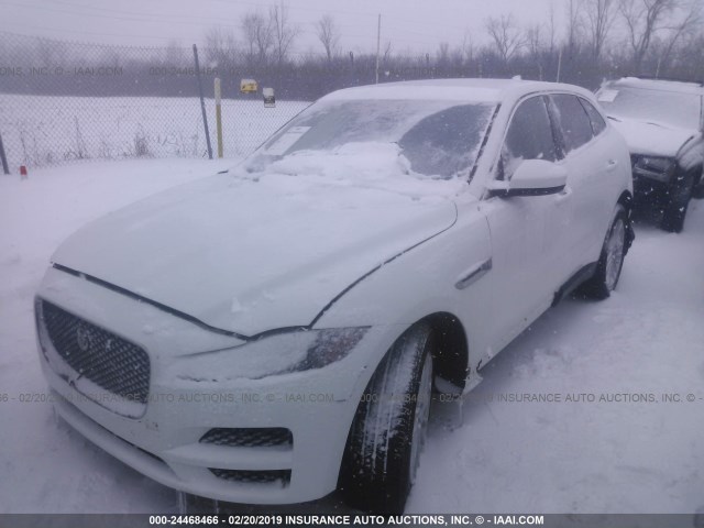 SADCK2BV7HA899204 - 2017 JAGUAR F-PACE PRESTIGE WHITE photo 2