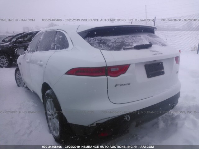 SADCK2BV7HA899204 - 2017 JAGUAR F-PACE PRESTIGE WHITE photo 3