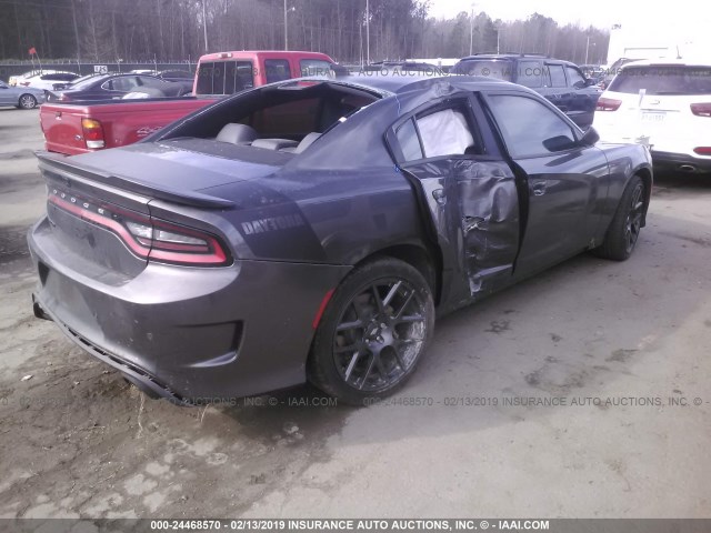 2C3CDXCT7JH203209 - 2018 DODGE CHARGER R/T GRAY photo 4