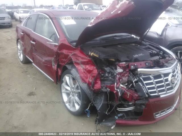 2G61S5S32D9145106 - 2013 CADILLAC XTS PREMIUM COLLECTION RED photo 1