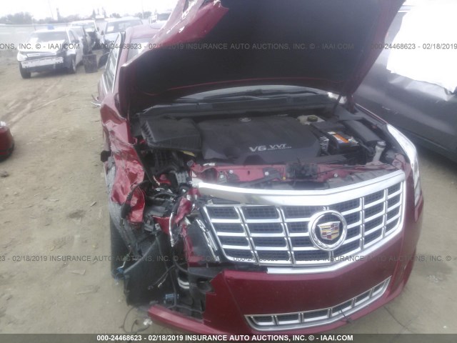 2G61S5S32D9145106 - 2013 CADILLAC XTS PREMIUM COLLECTION RED photo 6