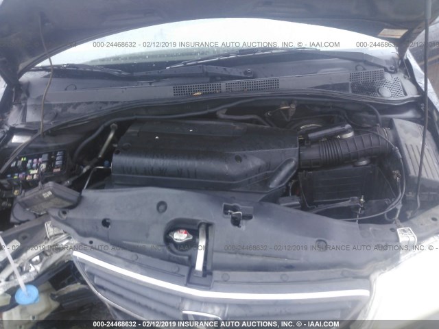 5FNRL18094B117883 - 2004 HONDA ODYSSEY EXL BLACK photo 10