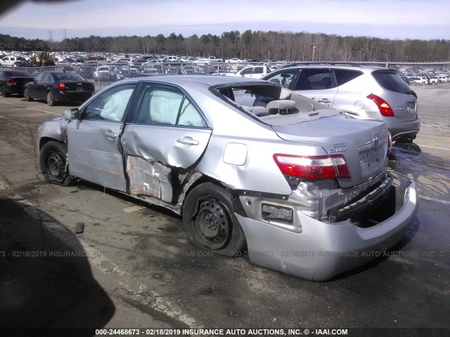 4T1BE46K19U394412 - 2009 TOYOTA CAMRY SE/LE/XLE SILVER photo 3