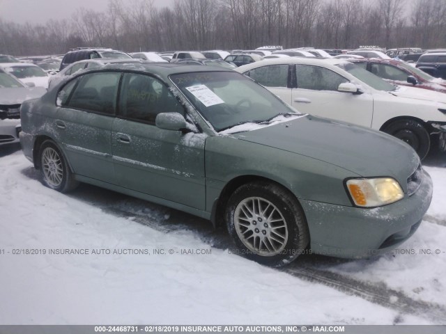 4S3BE625547203114 - 2004 SUBARU LEGACY L SPECIAL GREEN photo 1