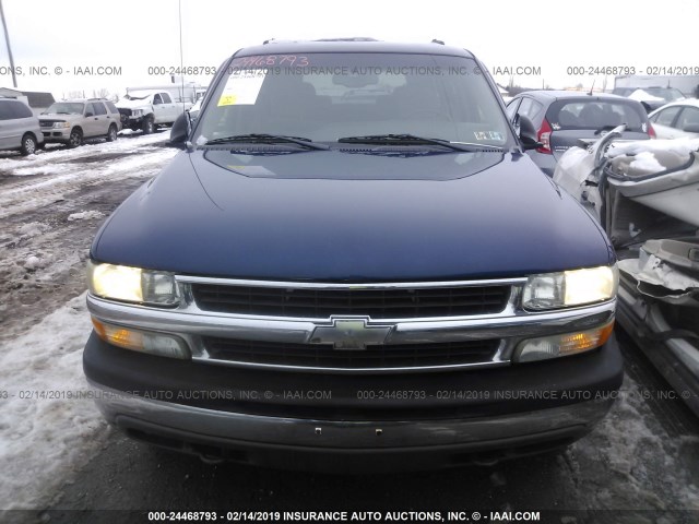 1GNEK13Z13J124428 - 2003 CHEVROLET TAHOE K1500 BLUE photo 6