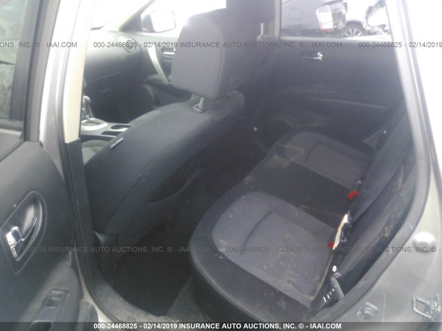 JN8AS5MV0BW279262 - 2011 NISSAN ROGUE S/SV/KROM SILVER photo 8