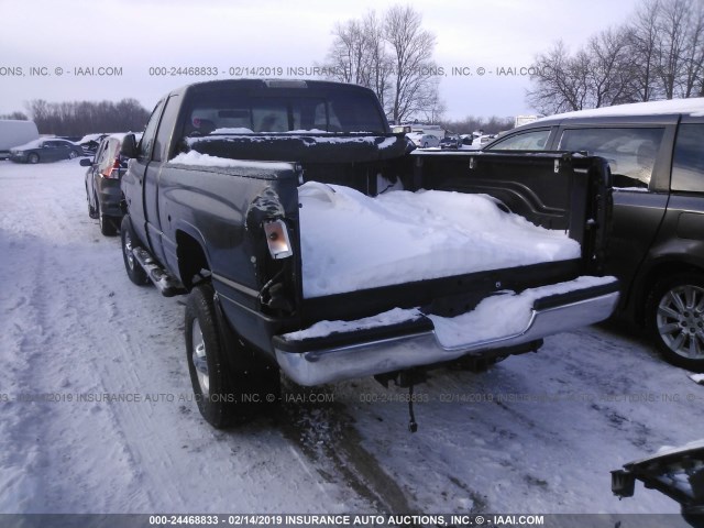 3B7KF23692M202273 - 2002 DODGE RAM 2500 BLACK photo 3