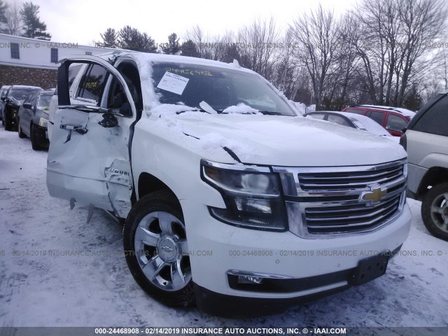 1GNSKJKC5GR126853 - 2016 CHEVROLET SUBURBAN K1500 LTZ WHITE photo 1