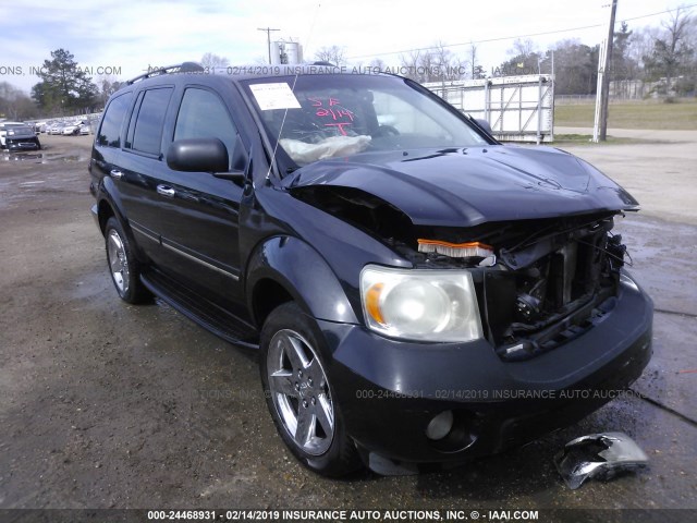 1D8HD58228F103537 - 2008 DODGE DURANGO LIMITED BLACK photo 1