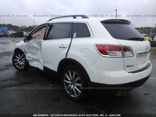 JM3TB38C170118700 - 2007 MAZDA CX-9 WHITE photo 3