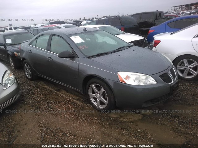 1G2ZH57N994160905 - 2009 PONTIAC G6 GT GRAY photo 1