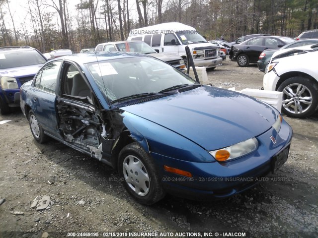 1G8ZH52872Z135114 - 2002 SATURN SL1 BLUE photo 1