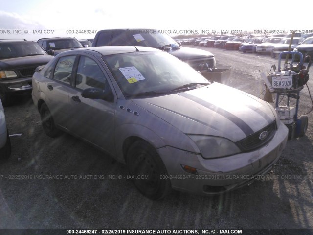 1FAFP34N87W245994 - 2007 FORD FOCUS ZX4/S/SE/SES TAN photo 1