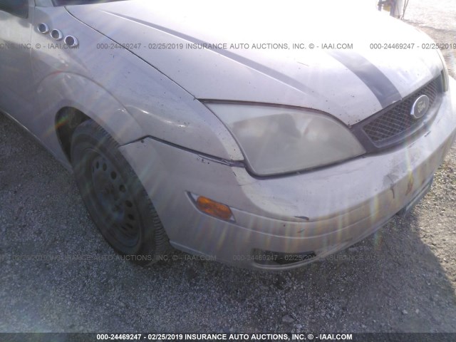 1FAFP34N87W245994 - 2007 FORD FOCUS ZX4/S/SE/SES TAN photo 6