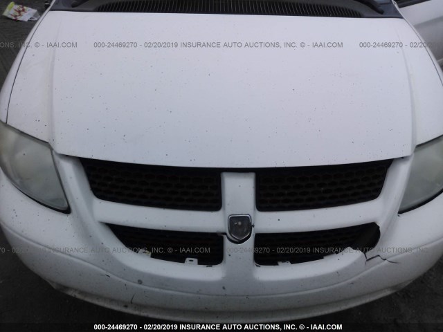 2D4GP44LX4R501448 - 2004 DODGE GRAND CARAVAN SXT WHITE photo 10