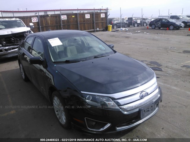 3FADP0L35AR280086 - 2010 FORD FUSION HYBRID GRAY photo 1