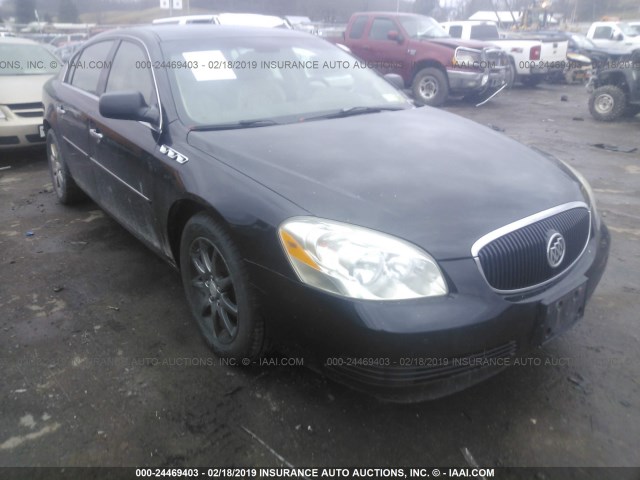 1G4HD57237U130347 - 2007 BUICK LUCERNE CXL BLACK photo 1