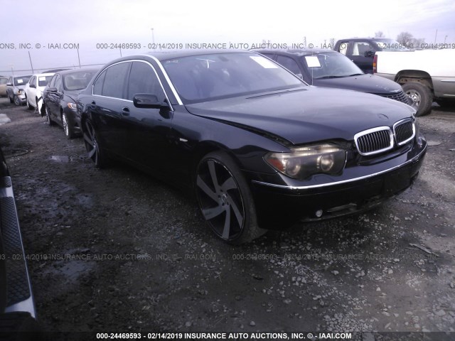 WBAGN834X3DK10659 - 2003 BMW 760 LI BLACK photo 1